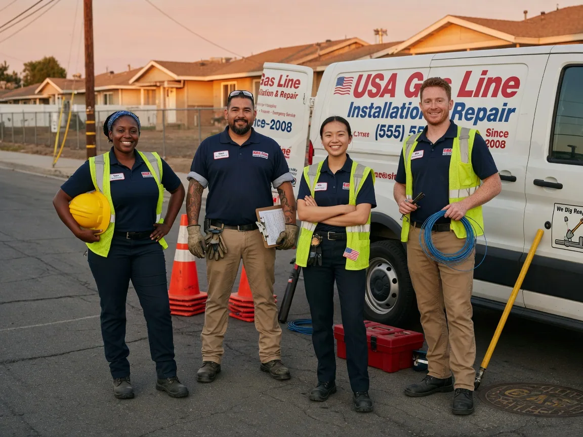 Gas Line Installation company in Aultman, PA